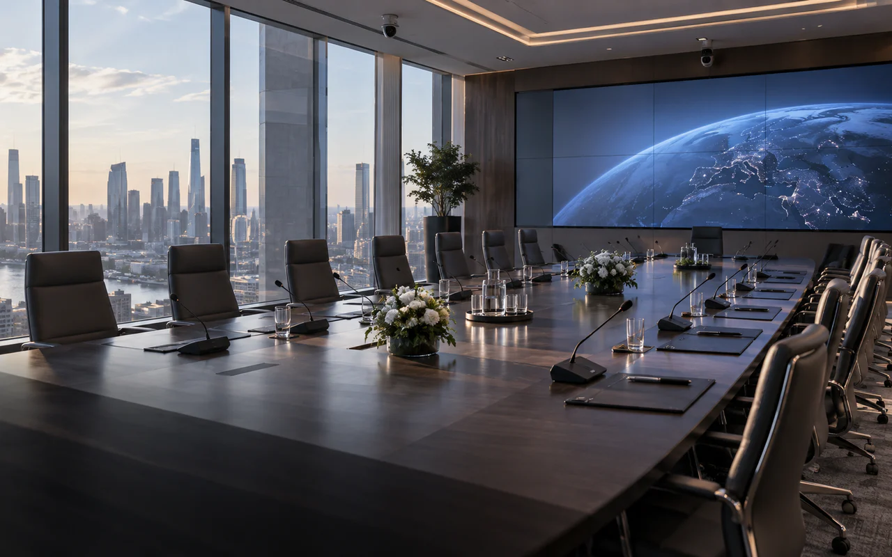 Corporate & Meeting Spaces powered by professional technology